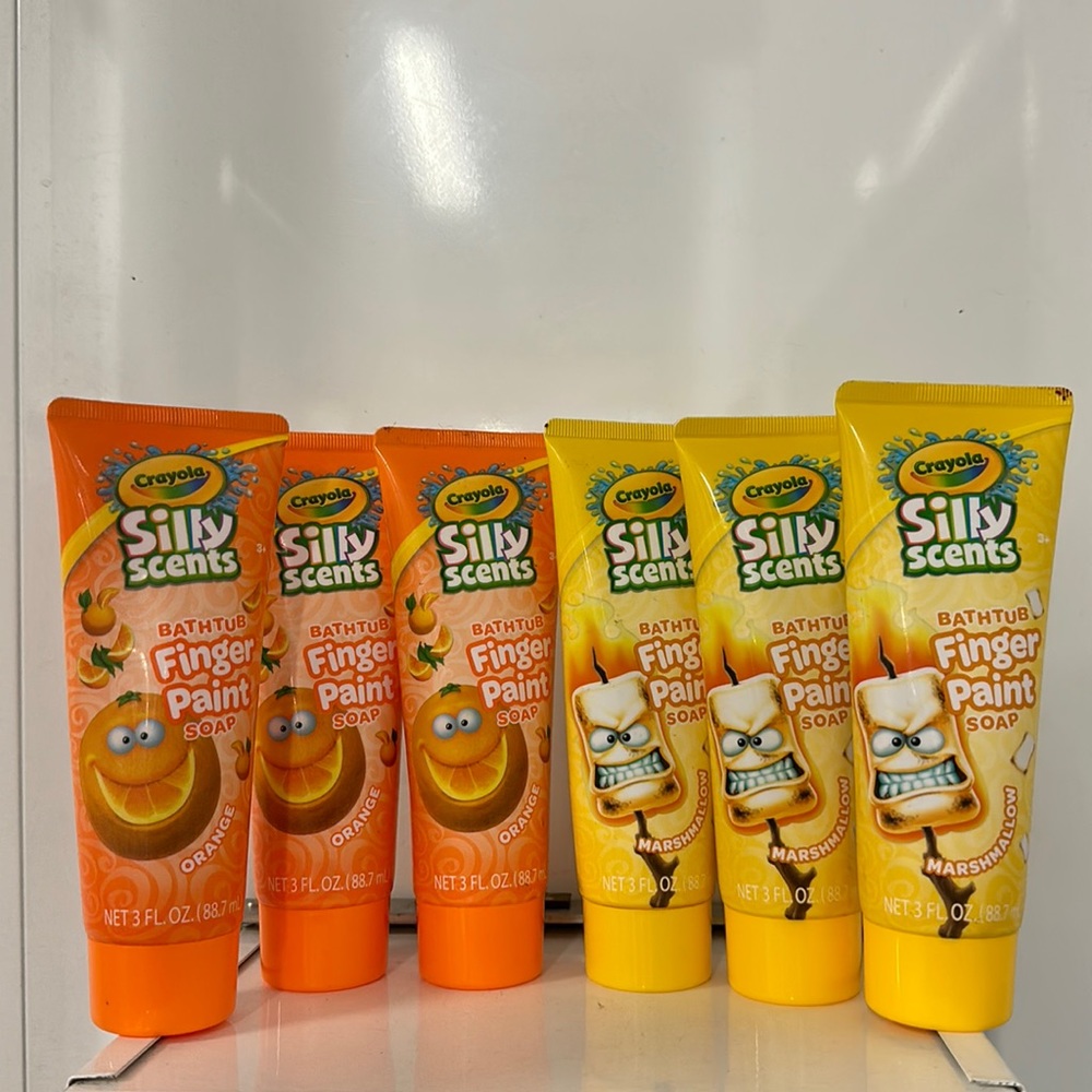 🥰🥰Crayola Silly Scents Bathtub Finger Soap🥰🥰
